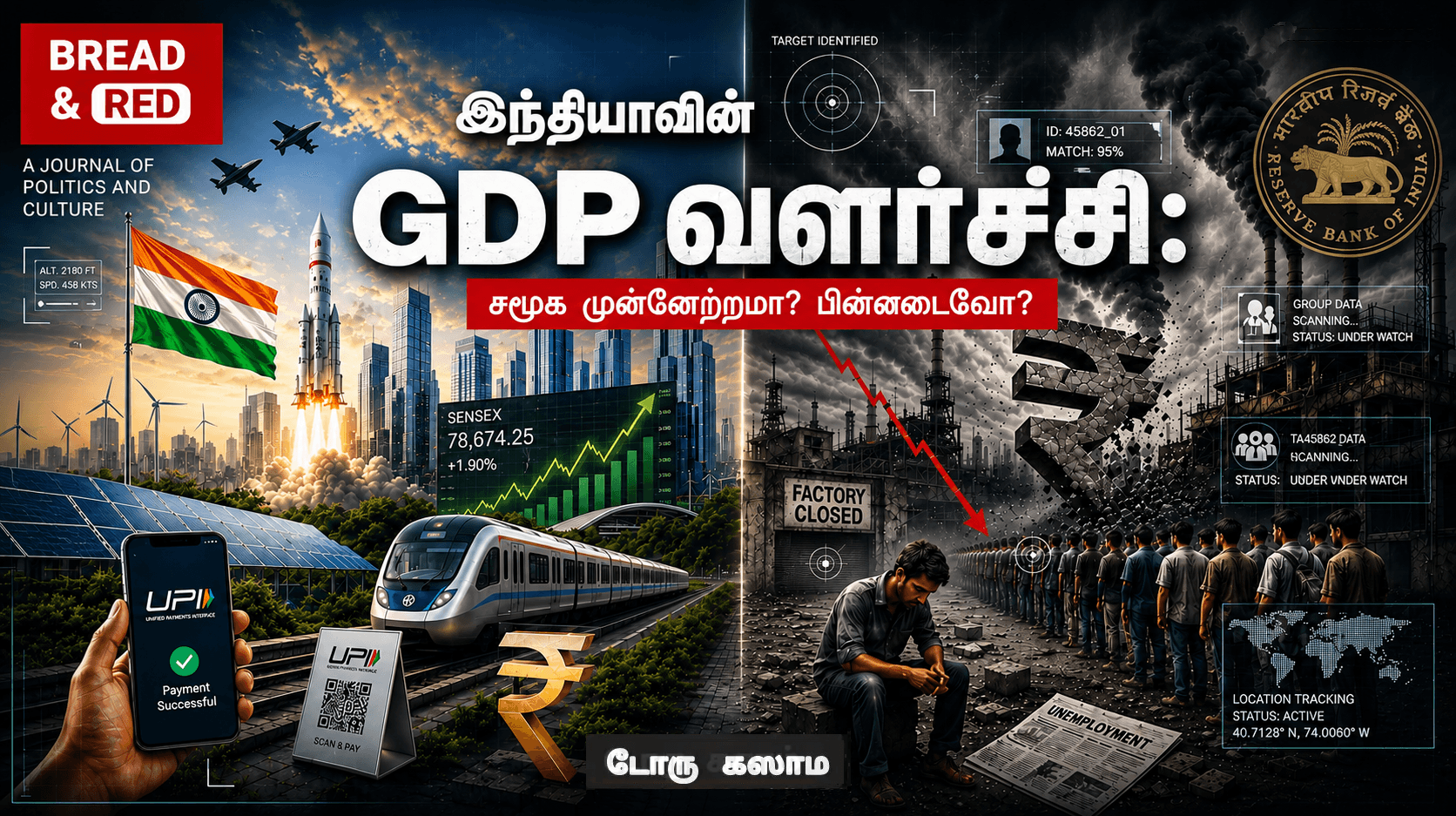 இந்தியாவின் வளர்ச்சி: பொருளாதார முன்னேற்றமா அல்லது சமூக பின்னடைவோ?